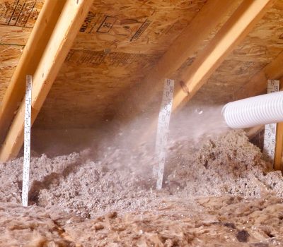 Cellulose Insulation Installation