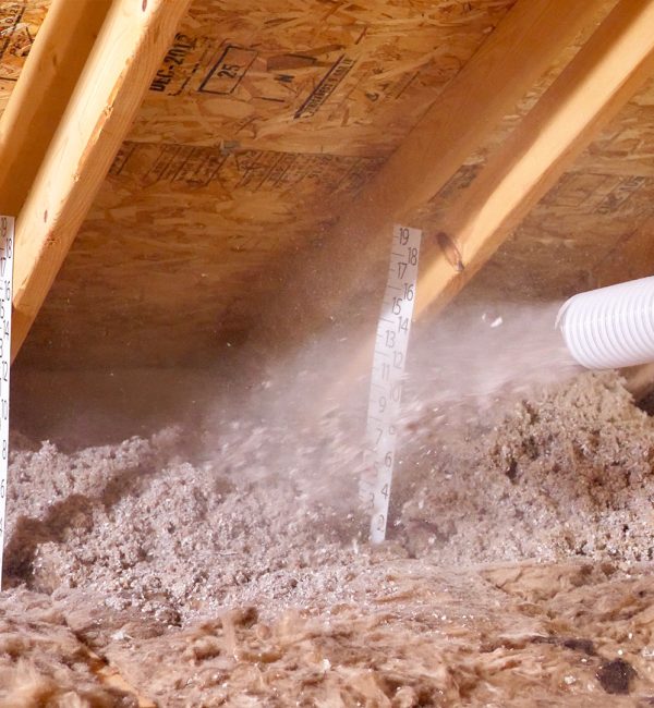 Cellulose Insulation Installation